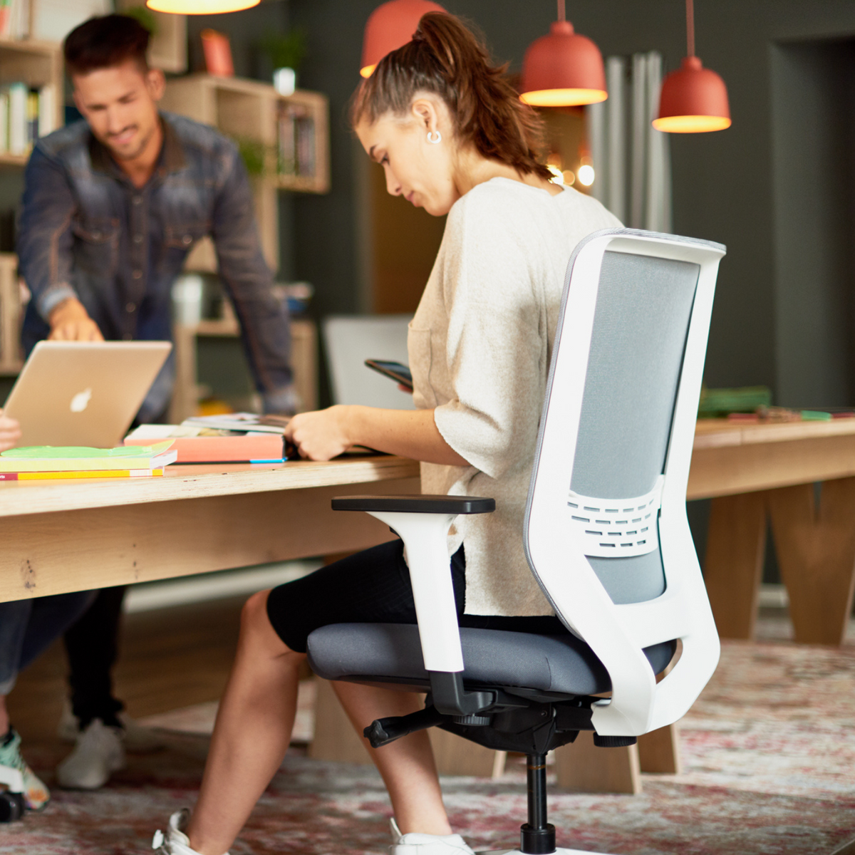 Siege ergonomique de bureau, Fauteuil de bureau confortable marque Dauphin To sync