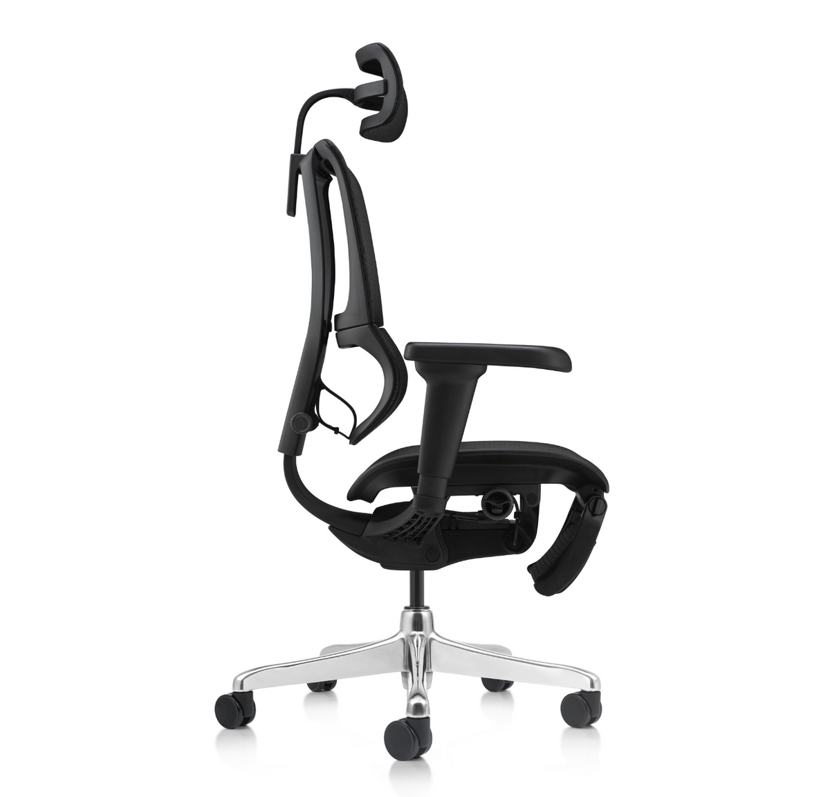 Fauteuil Ergonomique Mirus + Repose-jambes