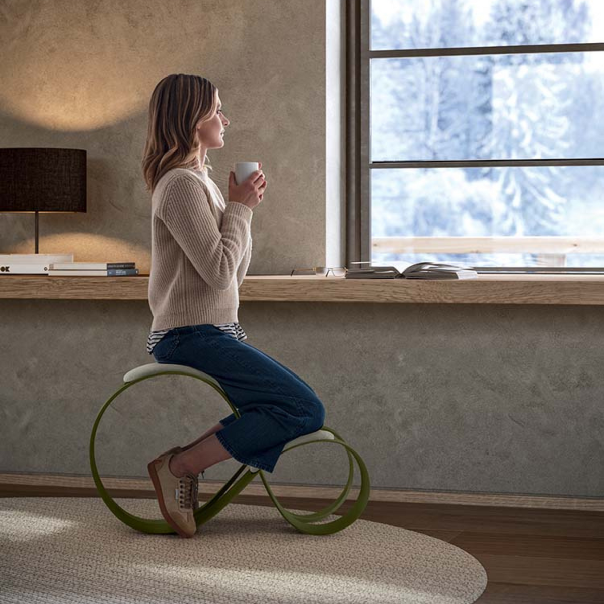 Chaise ergonomique, siège futuriste, chaise design, nouveau siège ergonomique