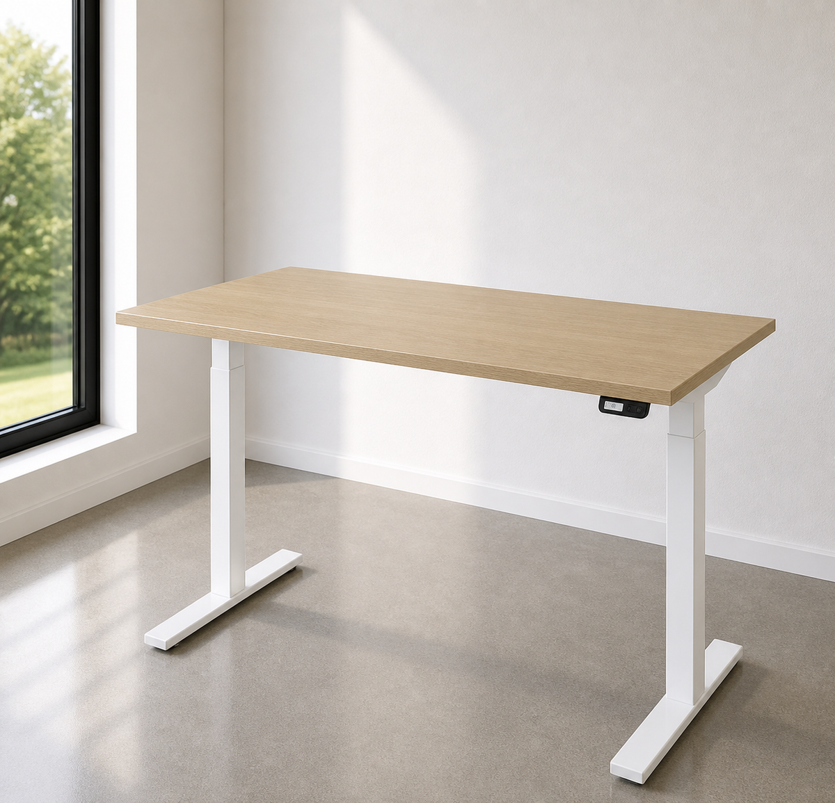 Bureau électrique avec mémoires de positions